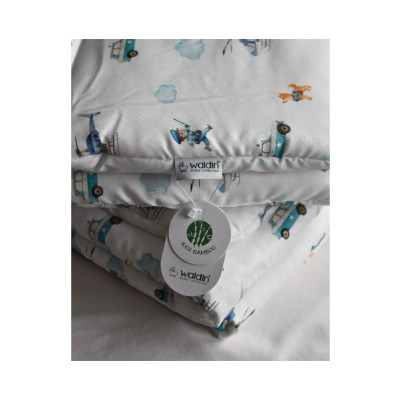 Bambusowa kołdra dziecięca Policja S