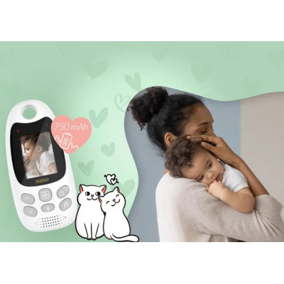 Niania elektroniczna z bezprzewodowym odbiornikiem- Neno Gato 2