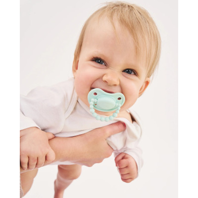 Smoczek pozycjonujący LUU Kids - American Cream