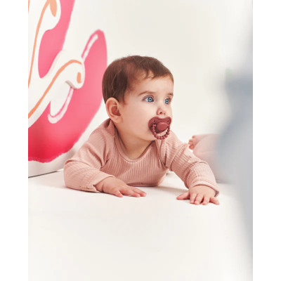 Smoczek pozycjonujący LUU Kids- Moroccan Pink