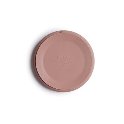 Talerzyk silikonowy z przyssawką dla niemowlaka Mushie Blush