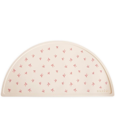 Mushie - Podkładka silikonowa na stół, bows