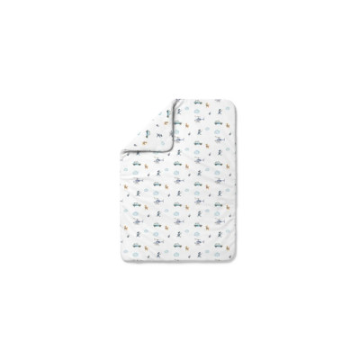 Bambusowa kołdra dziecięca Policja XL