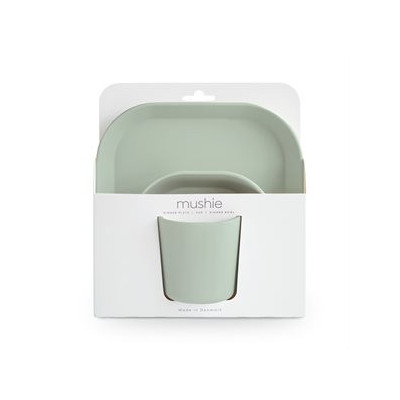 Zestaw obiadowy dla dziecka Mushie PP- Square Sage